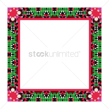 Geometric design frame Geometric design frame