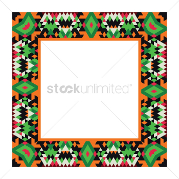 Geometric design frame Geometric design frame
