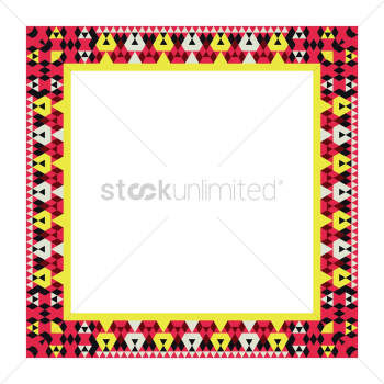 Geometric design frame Geometric design frame