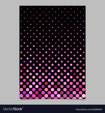 Geometric dot pattern brochure background vector image Geometric dot pattern brochure background vector image