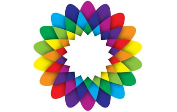 Geometric Flower Colorful Geometric Flower Geometric Flower Colorful Geometric Flower