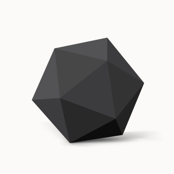 Geometric icosahedron shape, 3D rendering | Free Vector - rawpixel Geometric icosahedron shape, 3D rendering | Free Vector - rawpixel