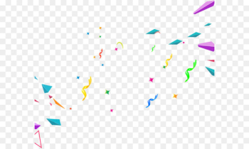 Geometric shape - Colored ribbons floating geometry Geometric shape - Colored ribbons floating geometry