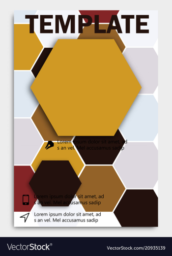 Geometric shape diamond abstract template vector image