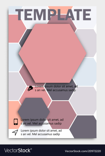 Geometric shape diamond abstract template vector image