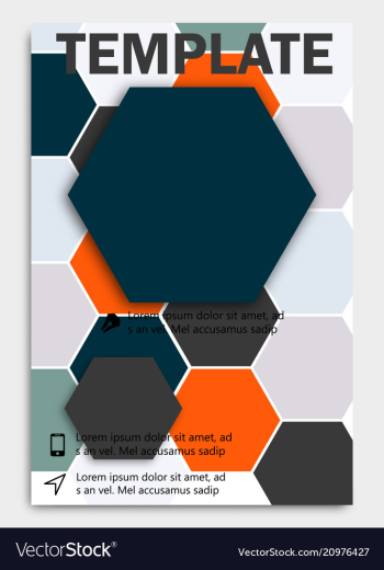 Geometric shape diamond abstract template vector image