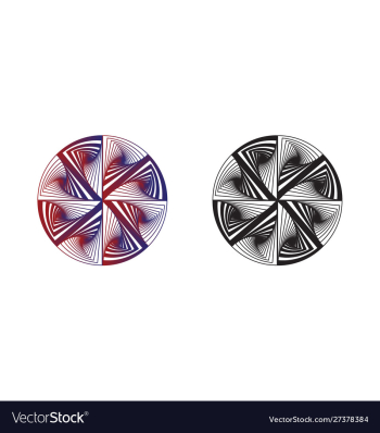 Geometric shape vector image