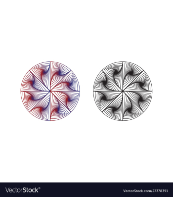 Geometric shape vector image