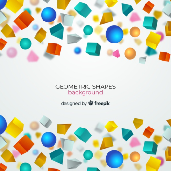 Geometric shapes background Geometric shapes background
