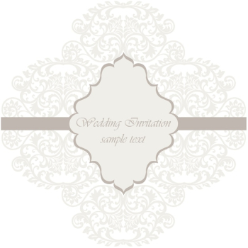 Geometric wedding invitation template Geometric wedding invitation template