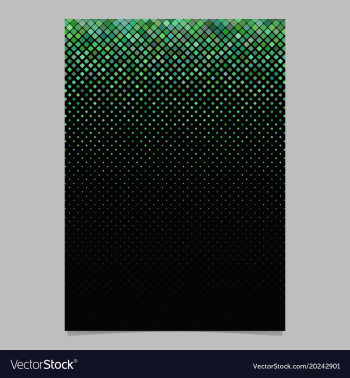 Geometrical diagonal square pattern poster vector image Geometrical diagonal square pattern poster vector image