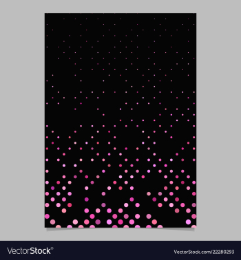 Geometrical dot pattern background brochure vector image Geometrical dot pattern background brochure vector image