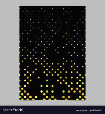 Geometrical dot pattern poster background vector image Geometrical dot pattern poster background vector image