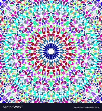 Geometrical dynamic colorful oriental gravel vector image Geometrical dynamic colorful oriental gravel vector image
