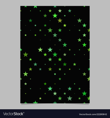 Geometrical pentagram pattern background poster vector image Geometrical pentagram pattern background poster vector image