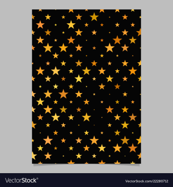 Geometrical pentagram pattern brochure background vector image Geometrical pentagram pattern brochure background vector image
