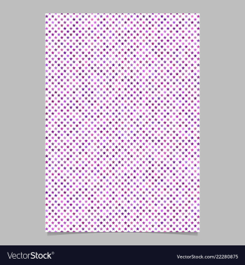 Geometrical star pattern background brochure vector image Geometrical star pattern background brochure vector image