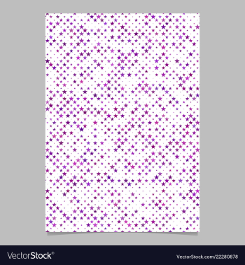 Geometrical star pattern background brochure vector image Geometrical star pattern background brochure vector image