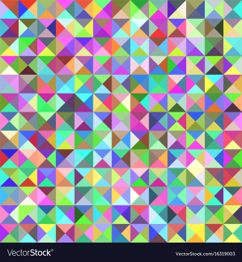 Geometrical triangle tiled pattern background vector image Geometrical triangle tiled pattern background vector image