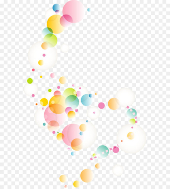 Geometry Circle Euclidean vector Illustration - Colorful abstract geometric point circle 