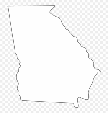 Georgia Flag Clipart Georgia State - State Of Georgia Shape Png