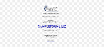 Georgia Medical Records Release Form - Document Georgia Medical Records Release Form - Document