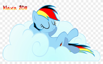 German Rainbow Dash On Cloud By Klaxa - Rainbow Dash Cloud German Rainbow Dash On Cloud By Klaxa - Rainbow Dash Cloud