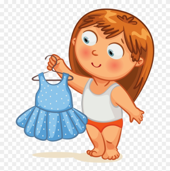Get Dressed Clipart Clip Art Kid Getting Dressed Clock - Get Dressed Clipart