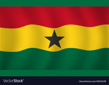 ghana flag background