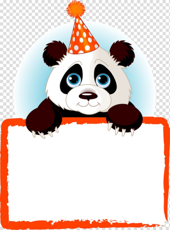 Giant panda Birthday cake , Panda label transparent background PNG clipart Giant panda Birthday cake , Panda label transparent background PNG clipart
