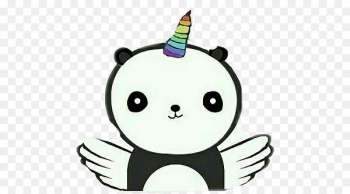 Giant panda Unicorn Cuteness Bear - unicorn Giant panda Unicorn Cuteness Bear - unicorn