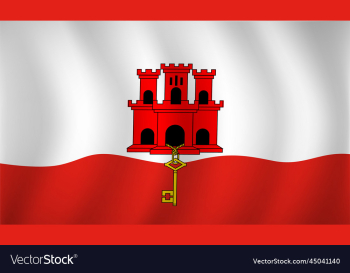 gibraltar flag background