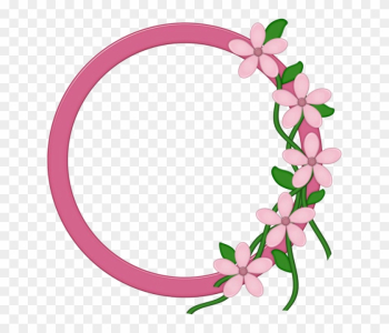 Gifs Y Fondos Pazenlatormenta - Round Pink Frame Png