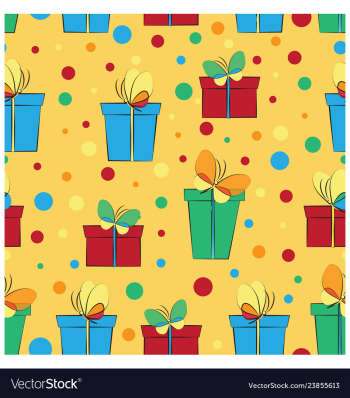 Gift boxes with butterflies vector image Gift boxes with butterflies vector image