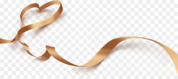 Gift Gold Valentine's Day Rope chain - Yellow Ribbon Love Valentines Day 