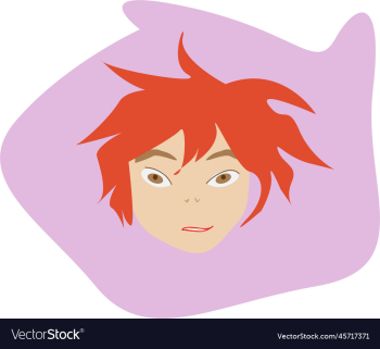 ginger haired cute cartoon boy ginger haired cute cartoon boy