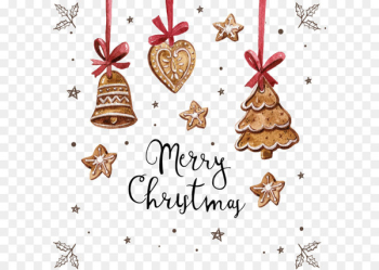 Ginger snap Christmas cookie Gingerbread Christmas cookie - Watercolor Christmas crackers 