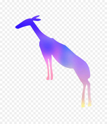 Giraffe Purple - Giraffe Purple -