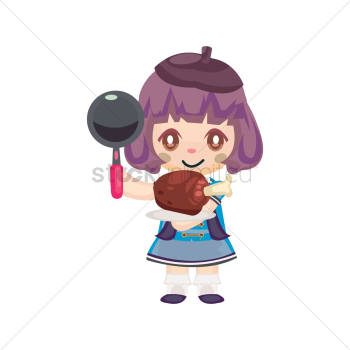 Girl as a cook Girl as a cook
