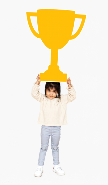 Girl celebrating success with a trophy | Free stock photo - 490536 Girl celebrating success with a trophy | Free stock photo - 490536