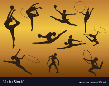 girl gymnastic sport silhouette sportswoman girl gymnastic sport silhouette sportswoman