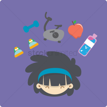 Girl having a healthy lifestyle Girl having a healthy lifestyle