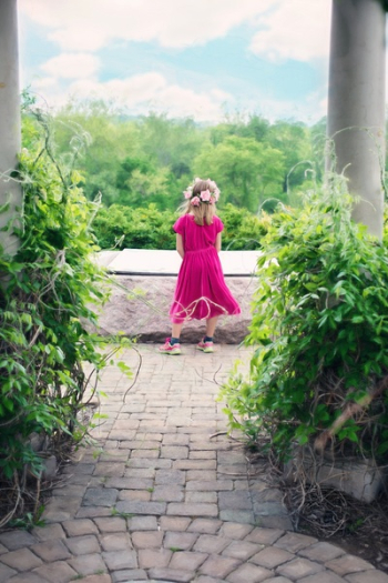 Girl in Pink Dress Girl in Pink Dress