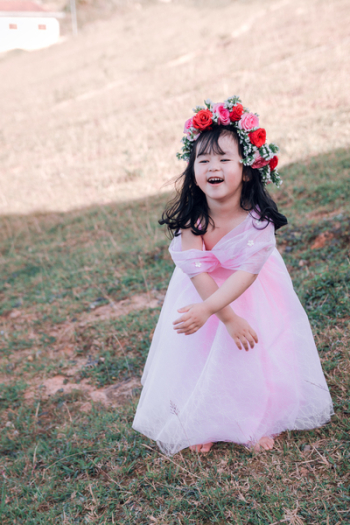 Girl in Pink Dress Girl in Pink Dress