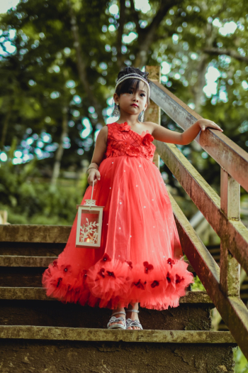 Girl In Red Dress Girl In Red Dress