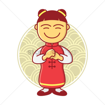 Girl in traditional chinese clothing Girl in traditional chinese clothing