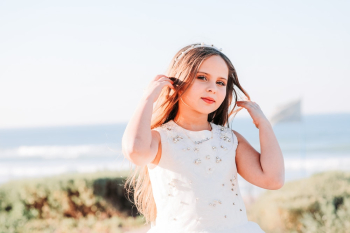 Girl in White Dress Girl in White Dress