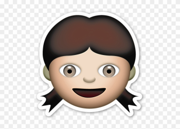 Girl - Little Girl Emojis Girl - Little Girl Emojis