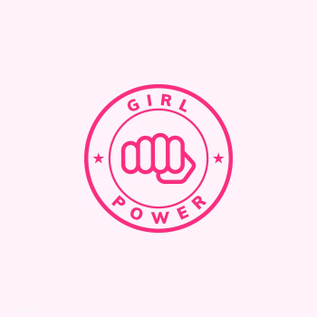 Girl power emblem badge illustration | Free stock vector - 463395 Girl power emblem badge illustration | Free stock vector - 463395