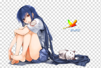 Girl Render , anime girl illustration transparent background PNG clipart